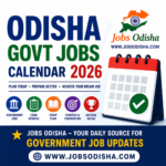 Odisha Govt Jobs Calendar 2026